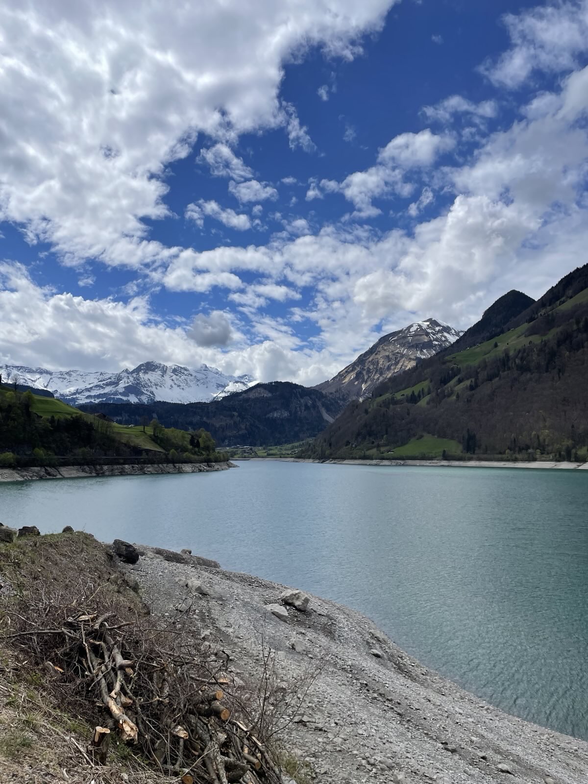 View of the Lungerersee